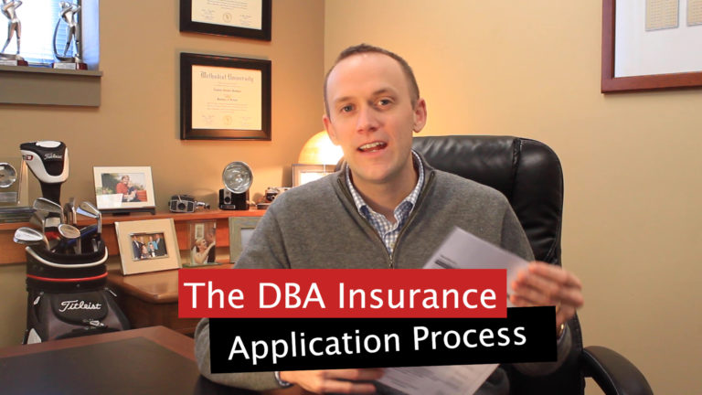 dba insurance application process